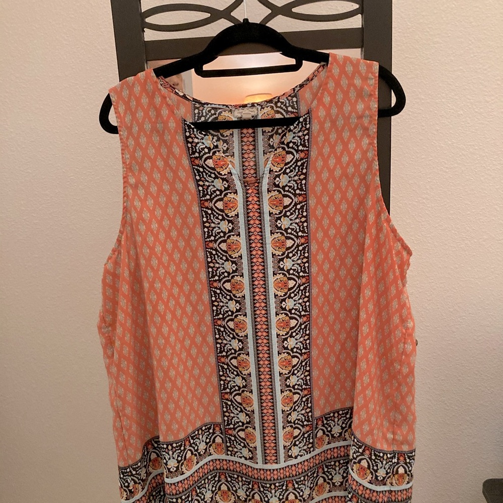 2X tunic multicolor design by eyeshadow